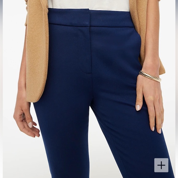 J. Crew Factory Kelsey Cotton-Blend Flare Pant NWT - Picture 2 of 5